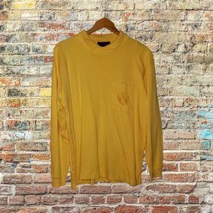 Vintage Eddie Bauer long sleeve shirt yellow